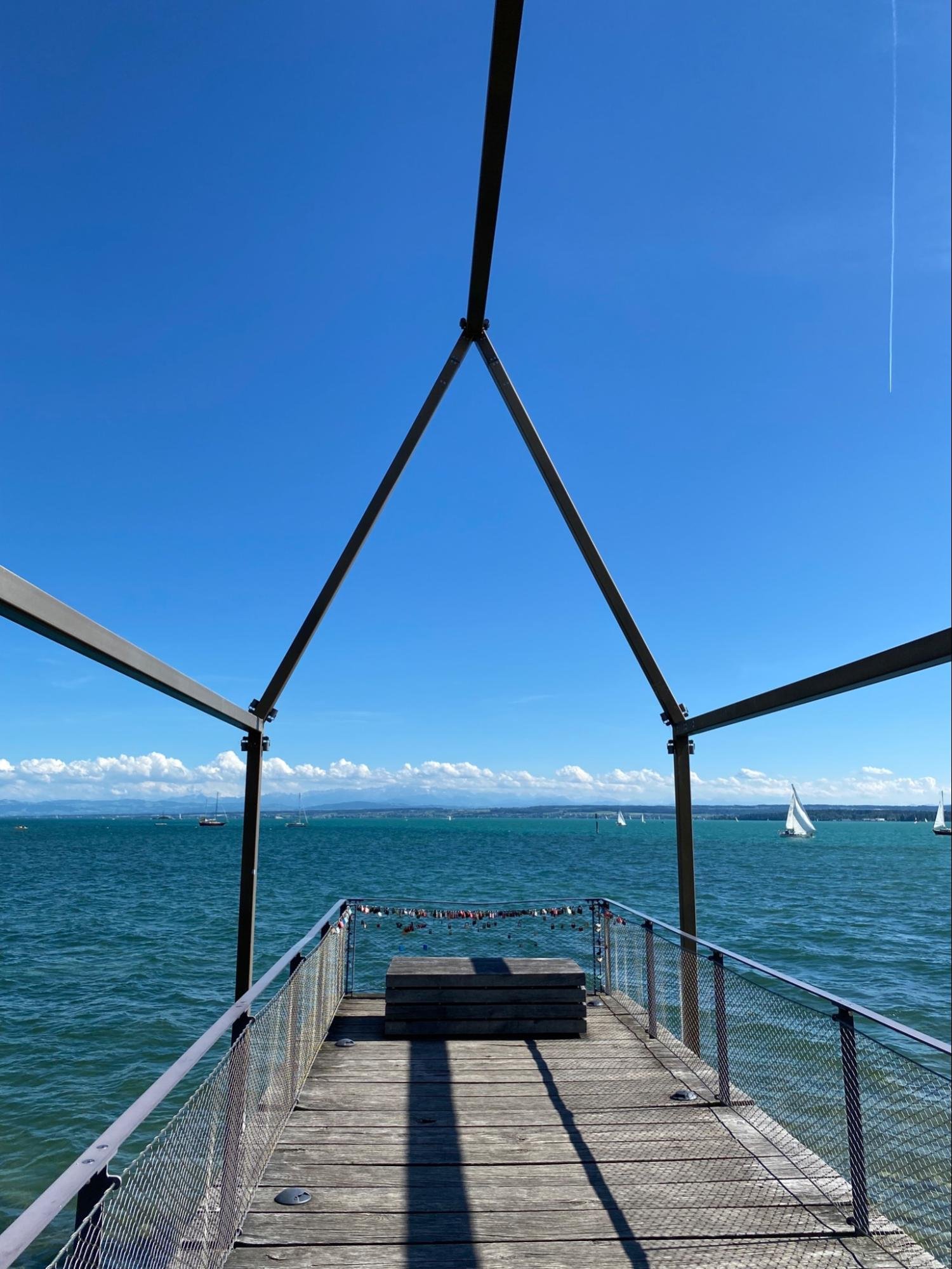 Aussicht auf den Bodensee