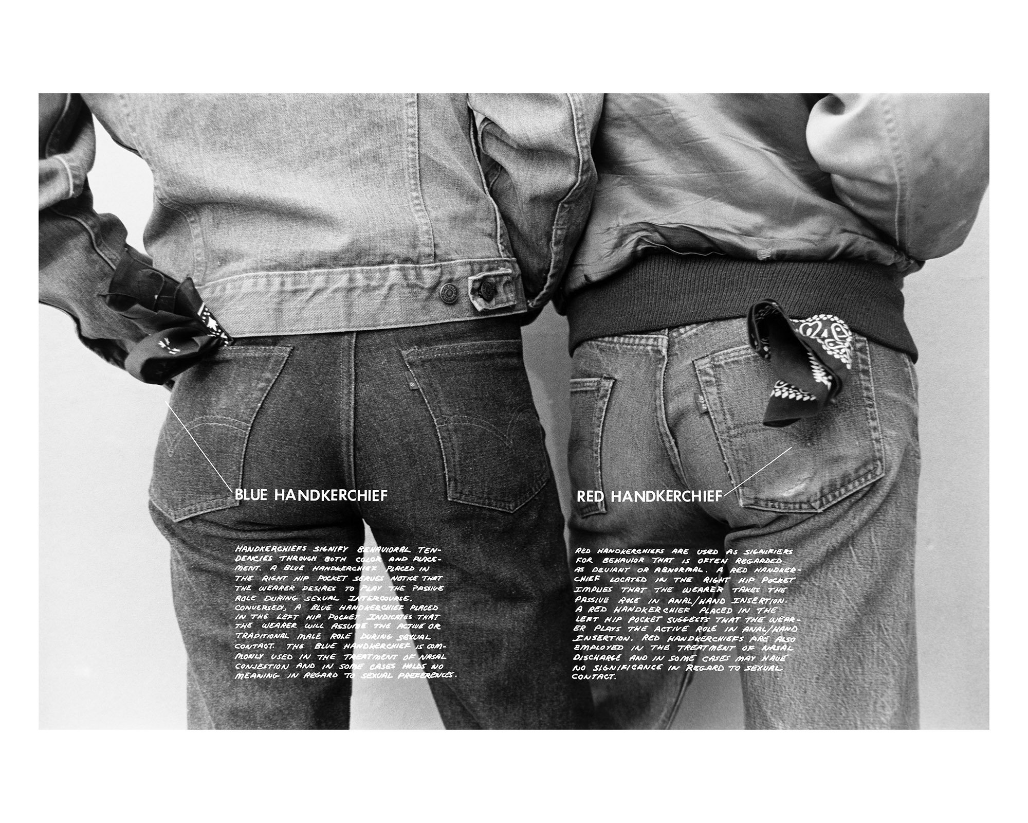 Hal Fischer Gay Semiotics Handkerchiefs